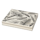 Peacock Feather Gummistempel (Stempel)