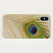 Peacock feather iPhone Case (Rückseite (Horizontal))