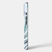 Peacock Feather Jewels Case-Mate iPhone Hülle (Rückseite / Links)