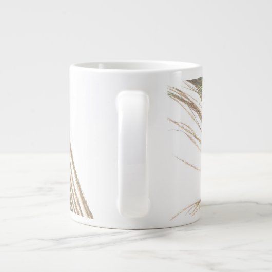 Peacock Feather Jumbo-Tasse (Rückseite)