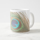 Peacock Feather Jumbo-Tasse (Vorderseite Rechts)