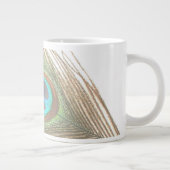 Peacock Feather Jumbo-Tasse (Rechts)