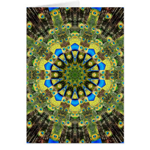 Peacock Feather Kaleidoskop 1