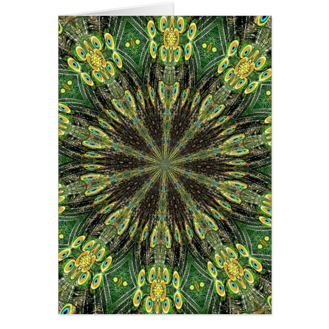 Peacock Feather Kaleidoskop 2 (Vorne)