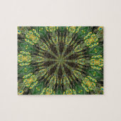 Peacock Feather Kaleidoskop 2 Puzzle (Horizontal)