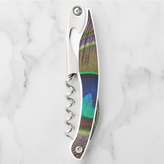 Peacock Feather Kellnermesser (Vorderseite)