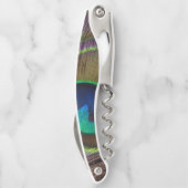Peacock Feather Kellnermesser (Rückseite)