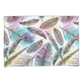 Peacock Feather Kissenbezug (Vorderseite-Rechts)