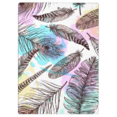 Peacock Feather Klemmbrett (Rückseite)