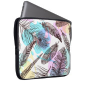 Peacock Feather Laptopschutzhülle (Vorne Rechts)