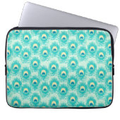 Peacock Feather Laptopschutzhülle (Vorderseite)