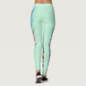 Peacock Feather Leggings (Rückseite)