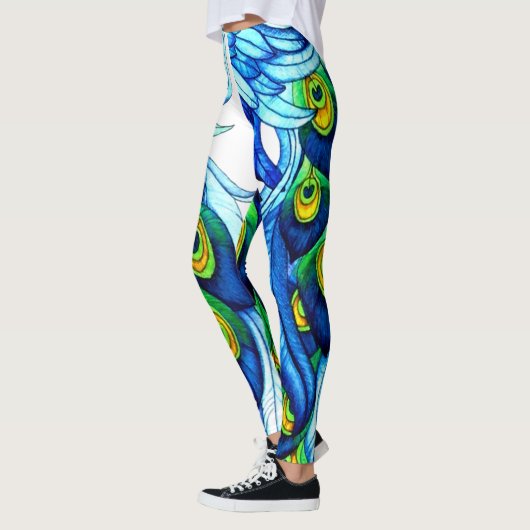 Peacock Feather Leggings (Links)