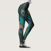 Peacock Feather Leggings (Rechts)