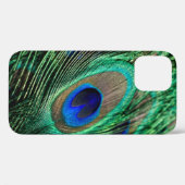 Peacock Feather Lucky Case-Mate iPhone Hülle (Rückseite (Horizontal))