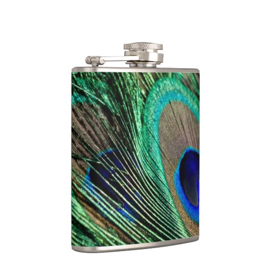 Peacock Feather Lucky Flachmann (Rechts)