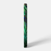 Peacock Feather Lucky iPhone Hülle (Linke Seite)