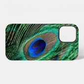 Peacock Feather Lucky iPhone Hülle (Rückseite (Horizontal))