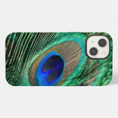 Peacock Feather Lucky iPhone Hülle (Rückseite (Horizontal))
