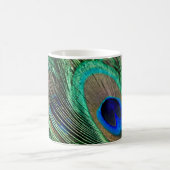 Peacock Feather Lucky Kaffeetasse (Mittel)