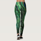 Peacock Feather Lucky Leggings (Rückseite)