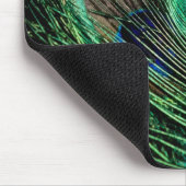 Peacock Feather Lucky Mousepad (Ecke)