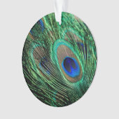 Peacock Feather Lucky Ornament (Vorderseite)