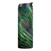Peacock Feather Lucky Thermosbecher (Nach links gedreht)