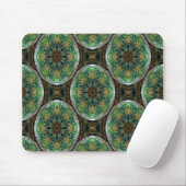 Peacock Feather Mandala's...... Mousepad (Mit Mouse)