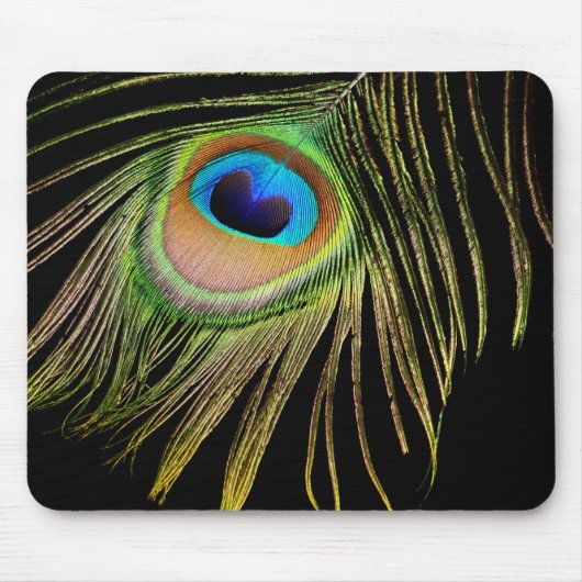 Peacock Feather Mousepad (Vorne)