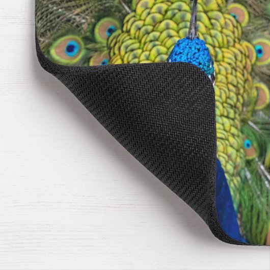Peacock Feather Mousepad (Ecke)