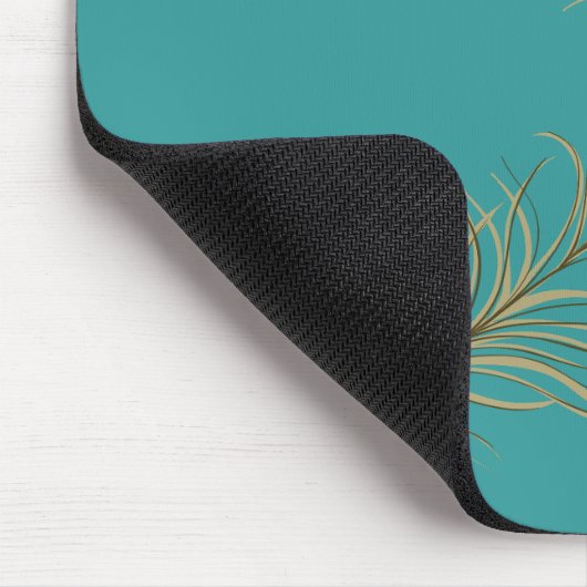 Peacock Feather Mousepad (Ecke)