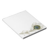 Peacock Feather Notizblock (angewinkelt)