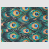 Peacock Feather Pattern Decoupage Seidenpapier (Vorderseite)