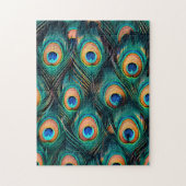 Peacock Feather Pattern Puzzle (Vertikal)
