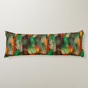 Peacock Feather Pattern Seitenschläferkissen
