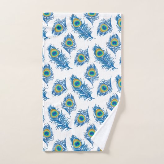 Peacock Feather Patternhandtuch Badhandtuch Set (Handtuch)