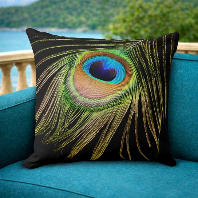 Peacock Feather Pillow Kissen (Von Creator hochgeladen)