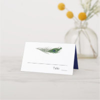 Peacock Feather Poise | Hochzeit