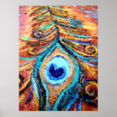 Peacock Feather Poster (Vorne)