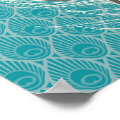 Peacock Feather Poster (Ecke)