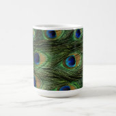 Peacock Feather Print Kaffeetasse (Mittel)