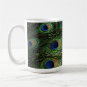 Peacock Feather Print Kaffeetasse (Links)