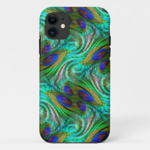 Peacock Feather Swirl Muster iPhone 5 Fall Case-Mate iPhone Hülle