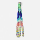 Peacock Feather T Krawatte (Vorderseite)