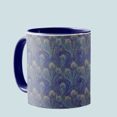 Peacock Feather-Tasse Tasse