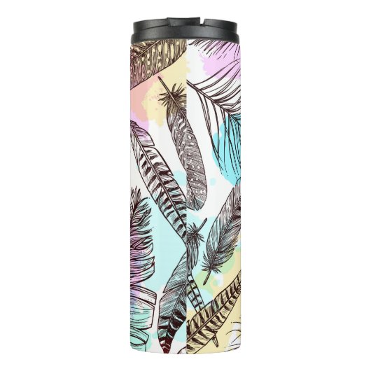 Peacock Feather Thermosbecher (Rückseite)