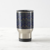Peacock Feather Travel Mug Reisebecher (Mittel)