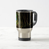 Peacock Feather Travel Mug Reisebecher (VorderseiteRechts)