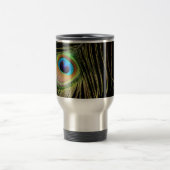 Peacock Feather Travel Mug Reisebecher (Mittel)
